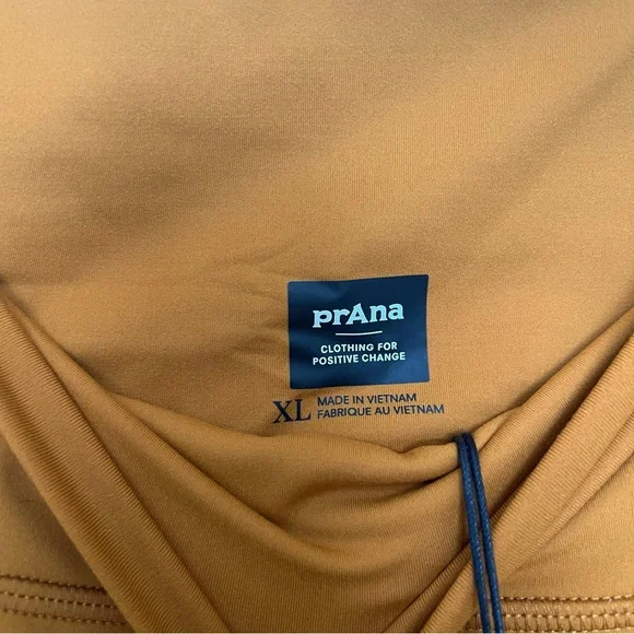 NWT Prana Luxara Pocket leggings gold XL - Picture 5 of 5